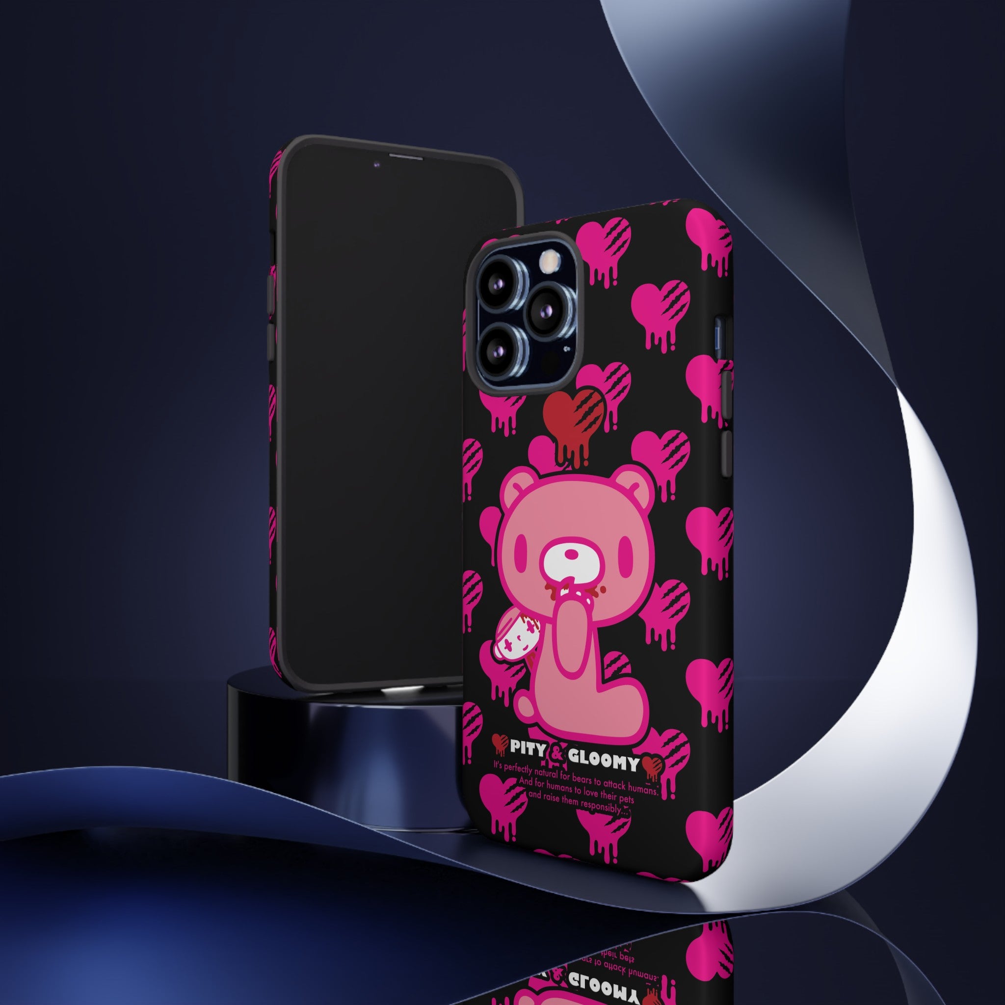 Gloomy Bear Pink Phone Case
